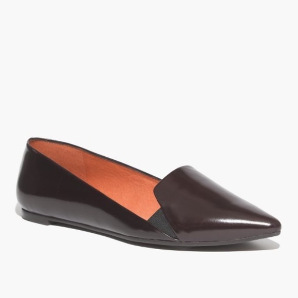 Madewell Shoes - Madewell Leather Black Loafers Flat Anouck