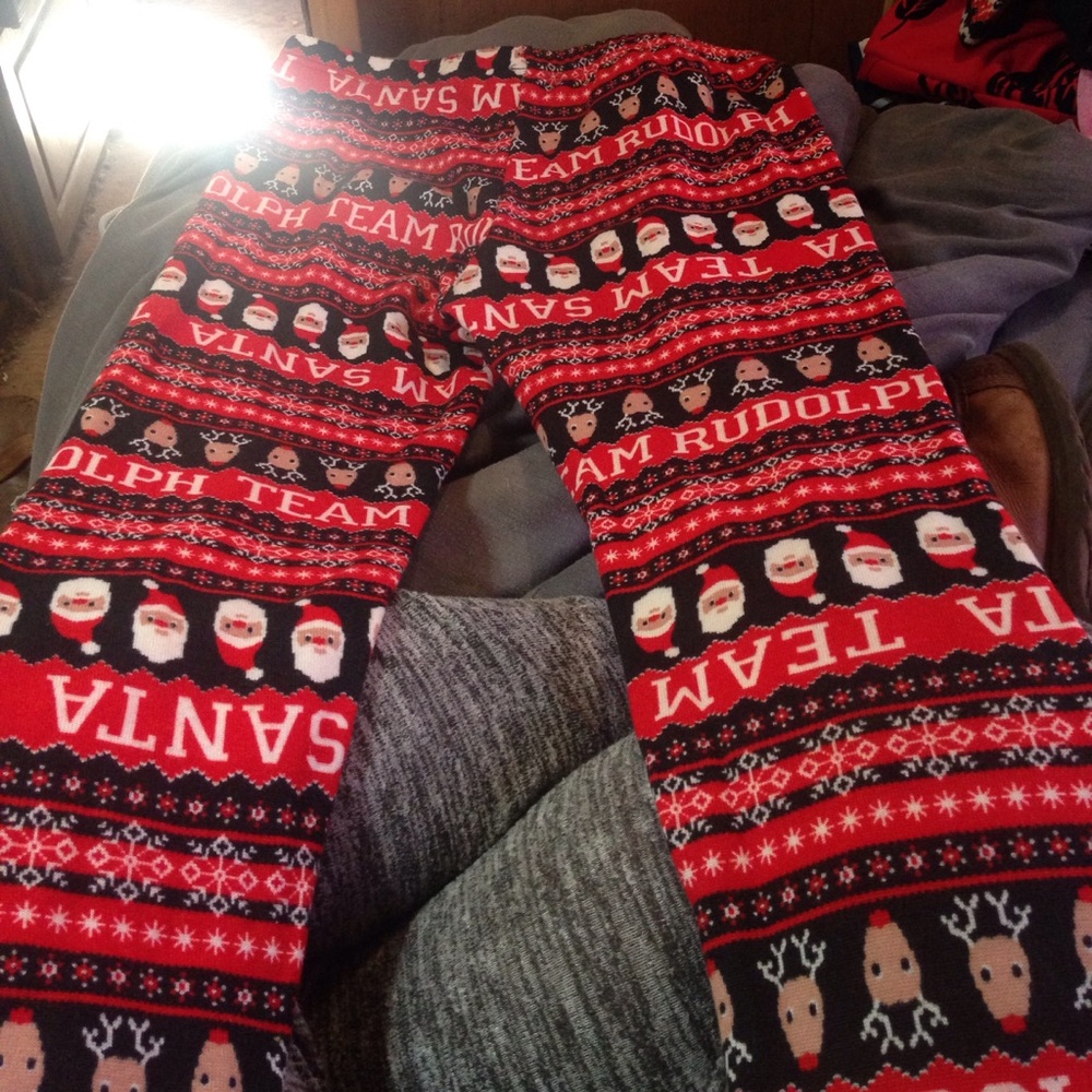 Christmas themed leggings
