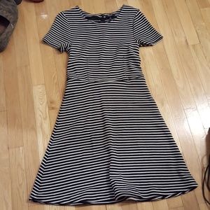 Madewell striped gallerist dress