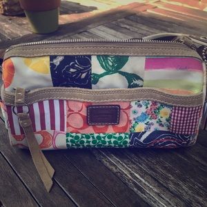 Authentic Coach bag.  patchwork