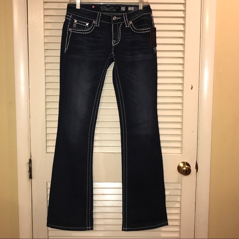 NWT Miss Me Signature Boot Jeans