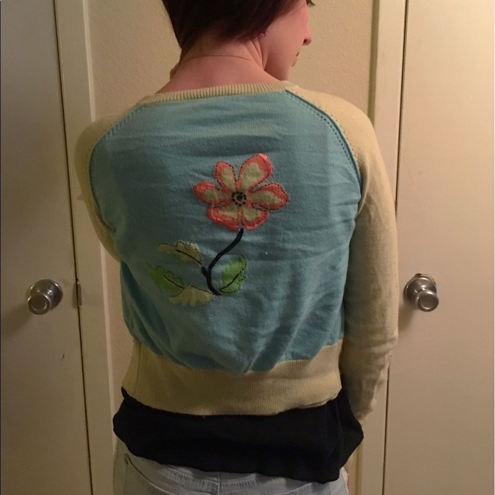 Designer Floral Cardigan