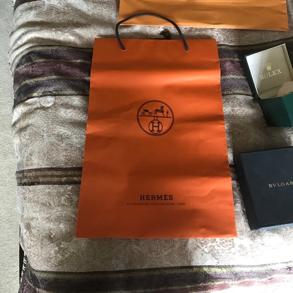 Hermes shopping bag