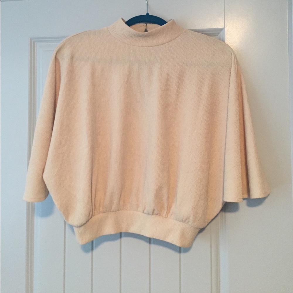 NEW! High Neck Top in Cream