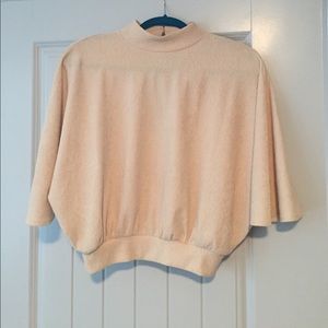 NEW! High Neck Top in Cream