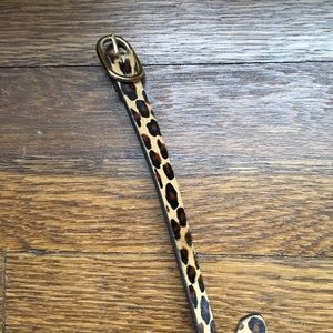 J. Crew Accessories - J. Crew Skinny Printed Calf Hair Belt J. Crew Accessories - J. Crew Skinny Printed Calf Hair Belt