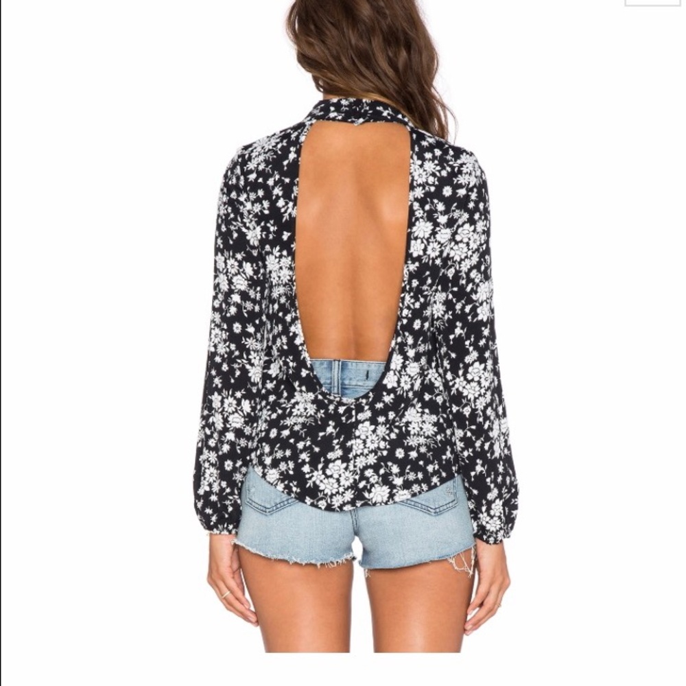 Flynn Skye Finley top in ALL WHITE - size medium