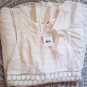 🌼Free People "Daisy" Lace Mini Dress