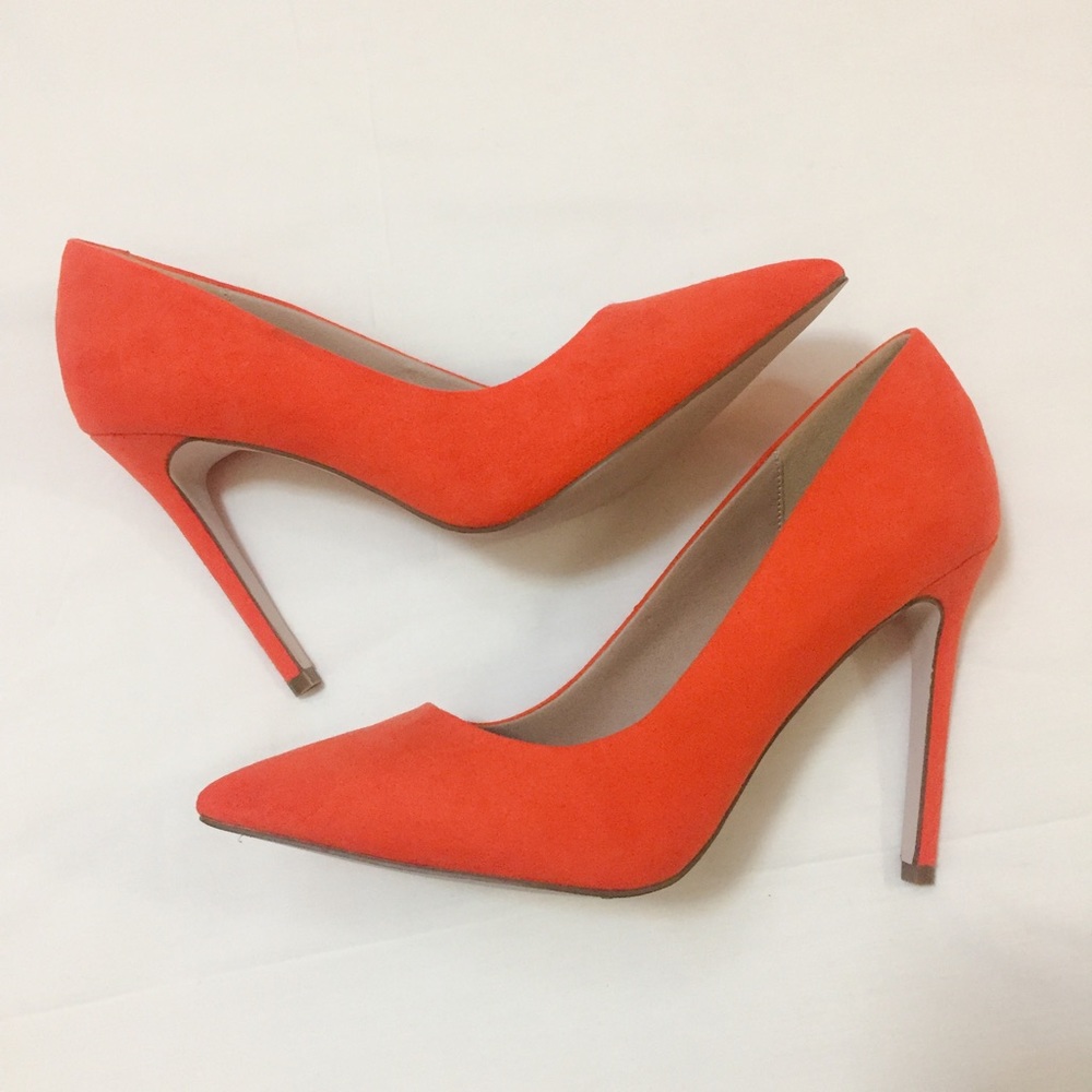 New Orange ASOS Pumps