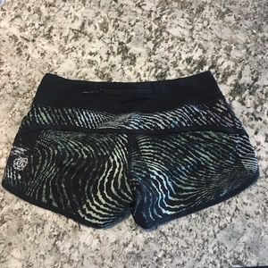 {NWOT} Seawheeze Lululemon Speed Shorts