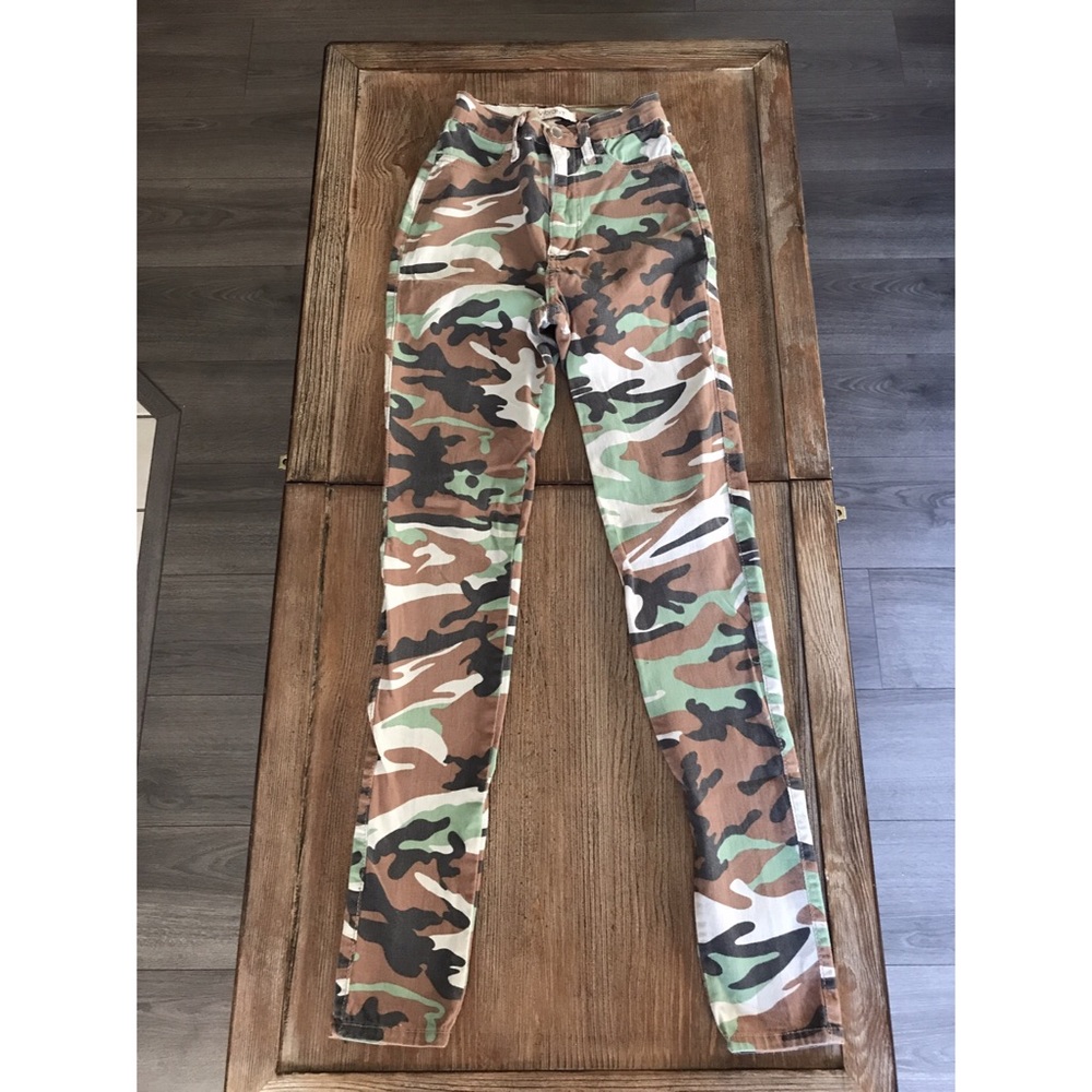 Camo Skinny Jeans