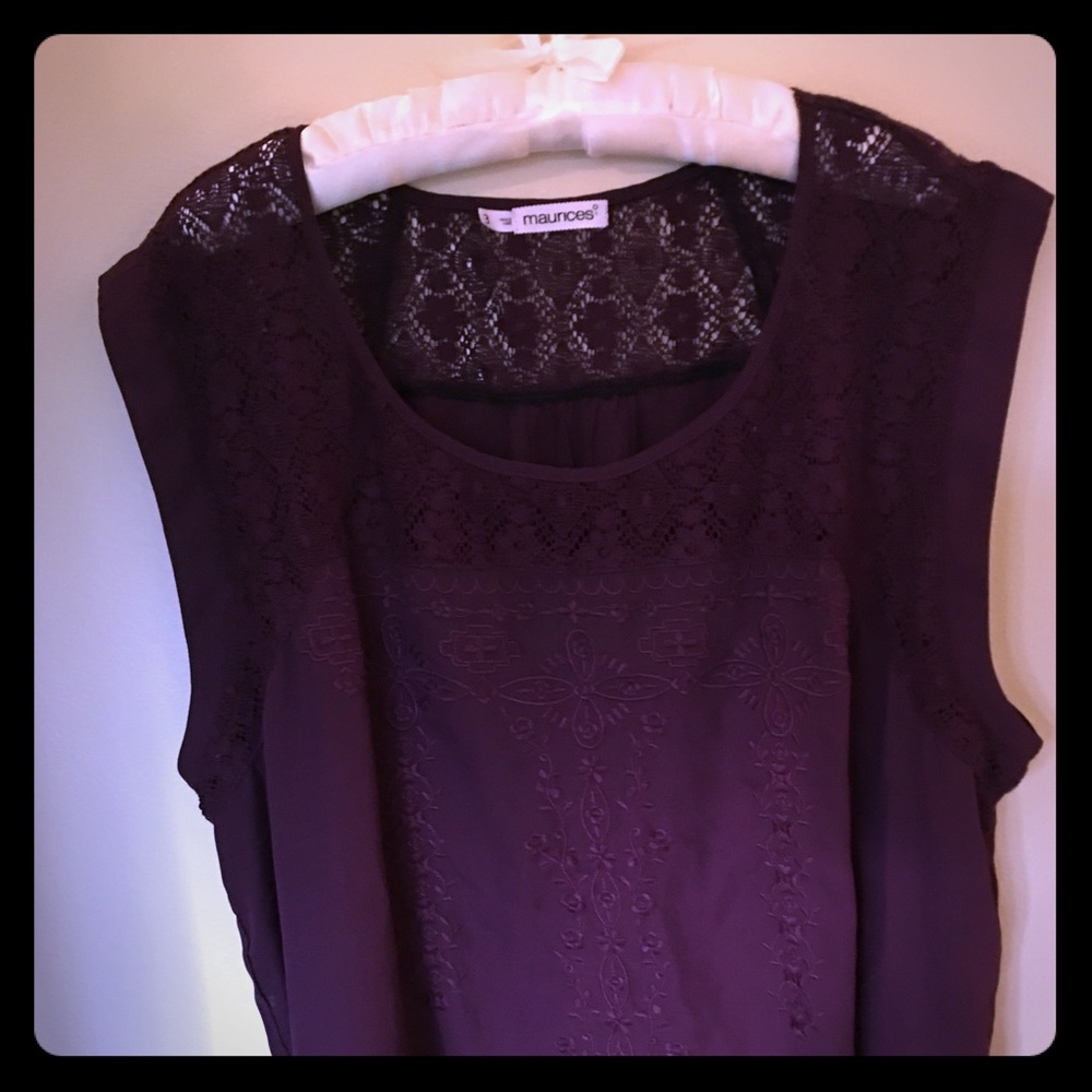 Maurices Summer Sleeveless Blouse