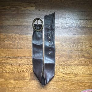 Accessories - Wide Brown leather belt Accessories - Wide Brown leather belt