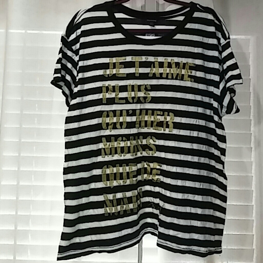 True Religion stripped tee