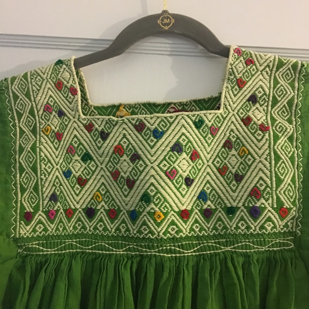 Mexican embroidered tunic Top or dress