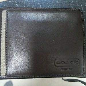 Mens Coach wallet