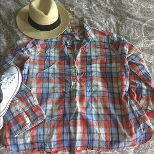 J Crew Women's popover PRICE DROP!