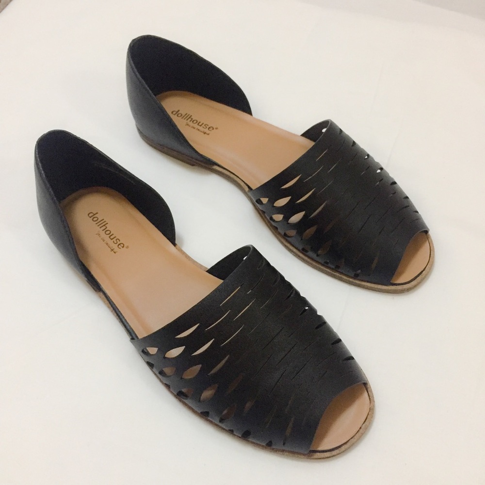 New Black Sandals/Flats from Modcloth