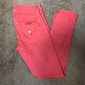 Hudson cropped skinny jeans
