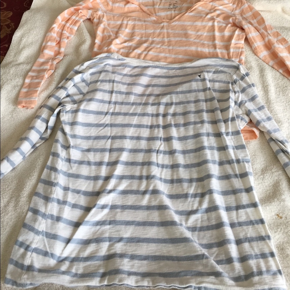 Long sleeve striped V-neck - Picture 3 of 3