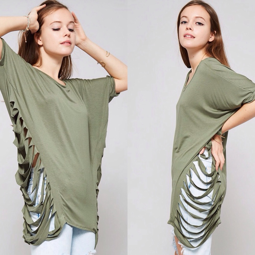 Distressed tunic - Picture 3 of 3