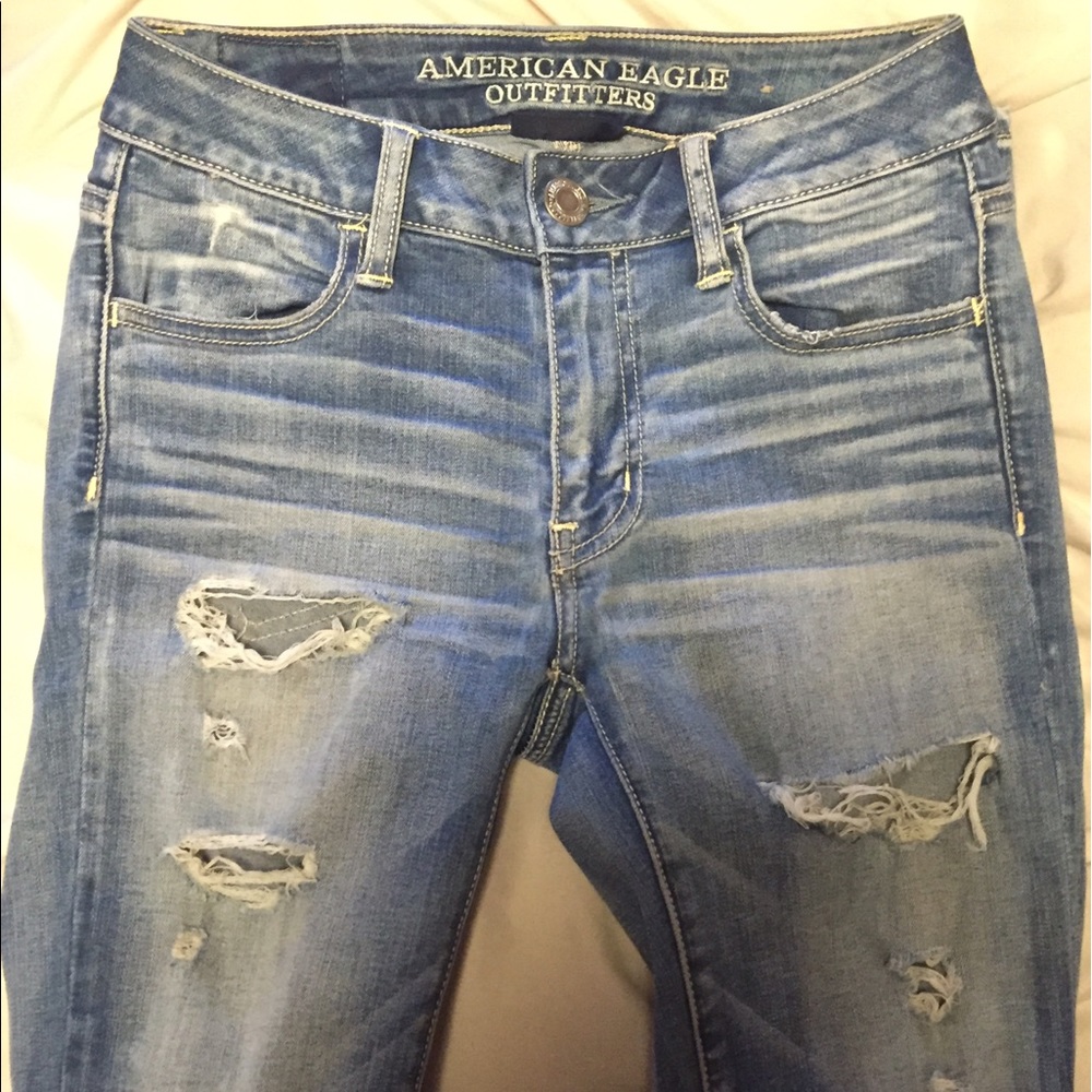 Size 0 AE Super Super Stretch Jegging