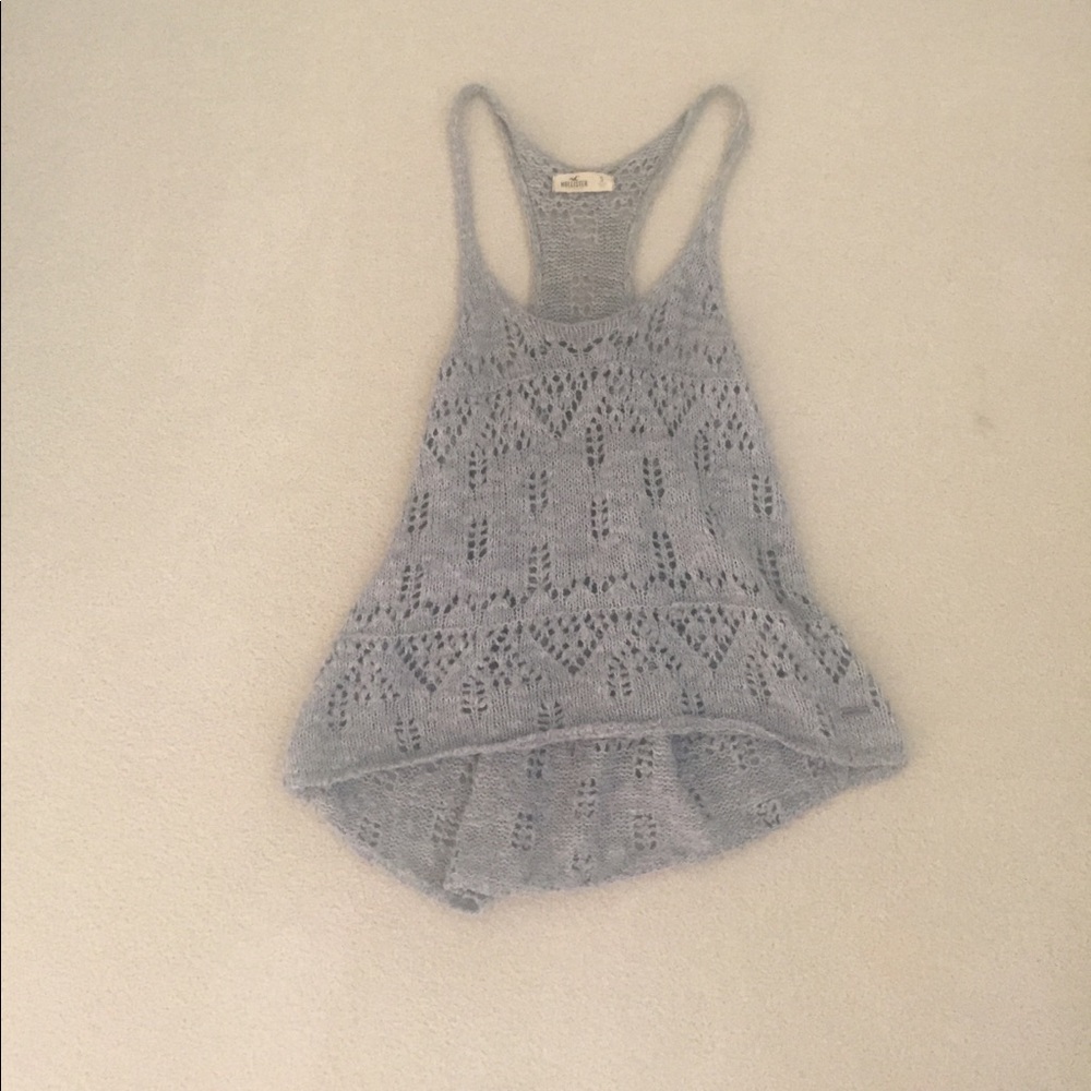 Sweater tank top
