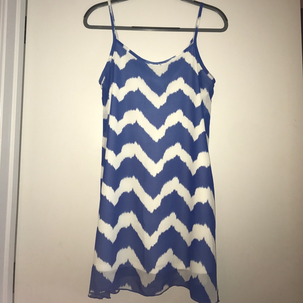 Chevron Mini Dress