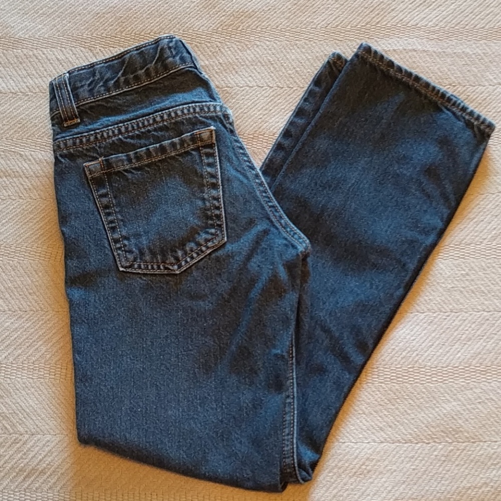 OLD NAVY slim fit faded jeans