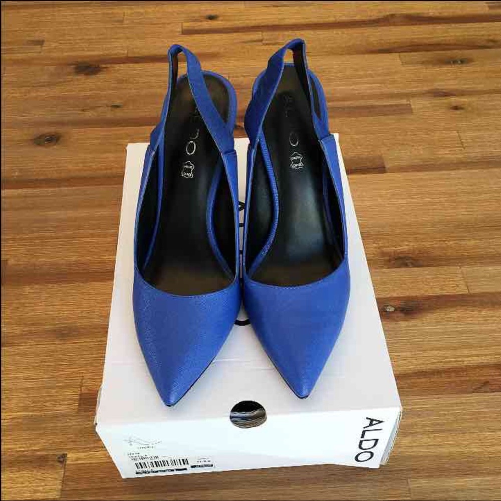 Aldo sling black shoes