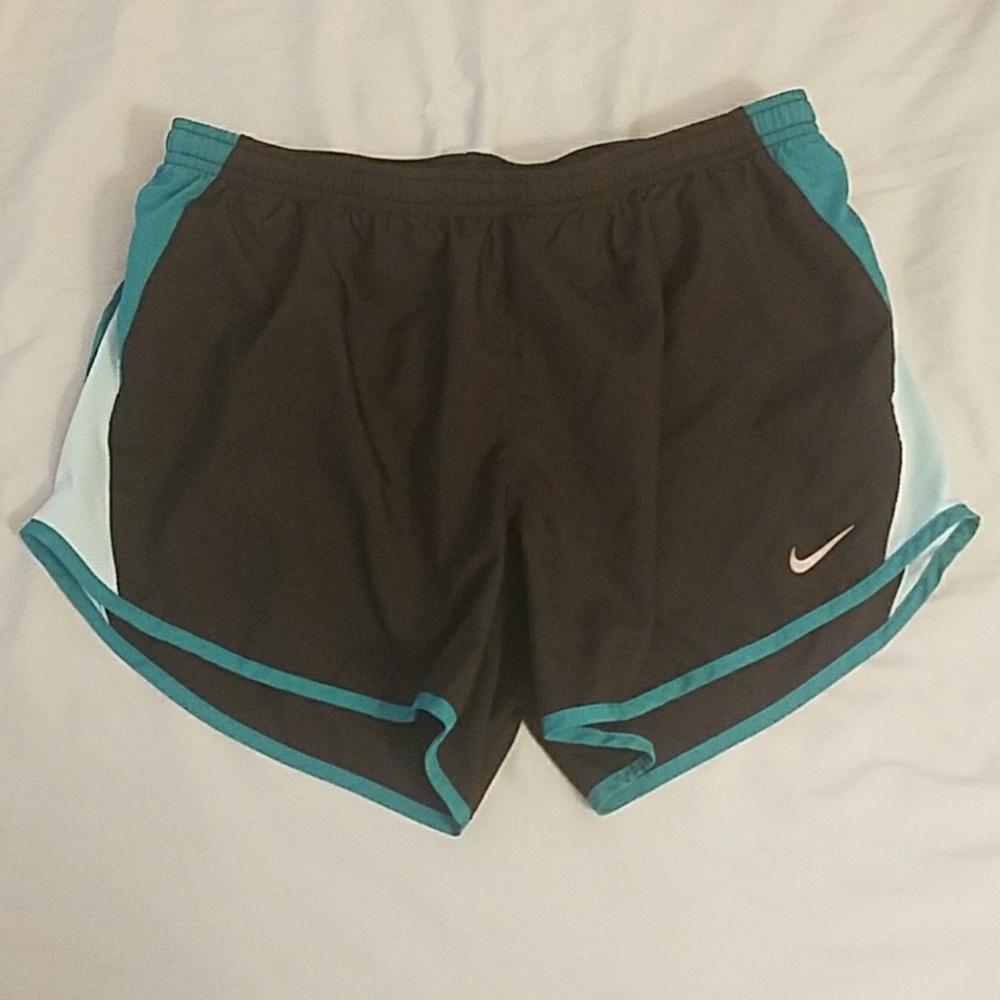 Nike dri fit shorts with lining, nwot