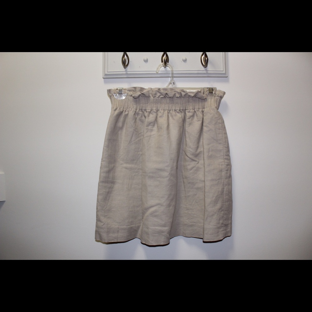 J.Crew linen skirt