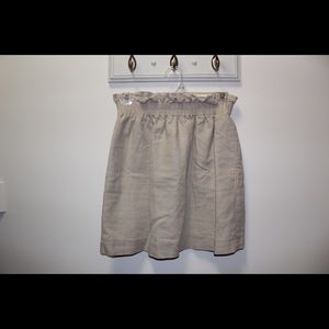 J.Crew linen skirt