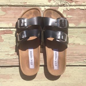 Black Steve Madden Sandles