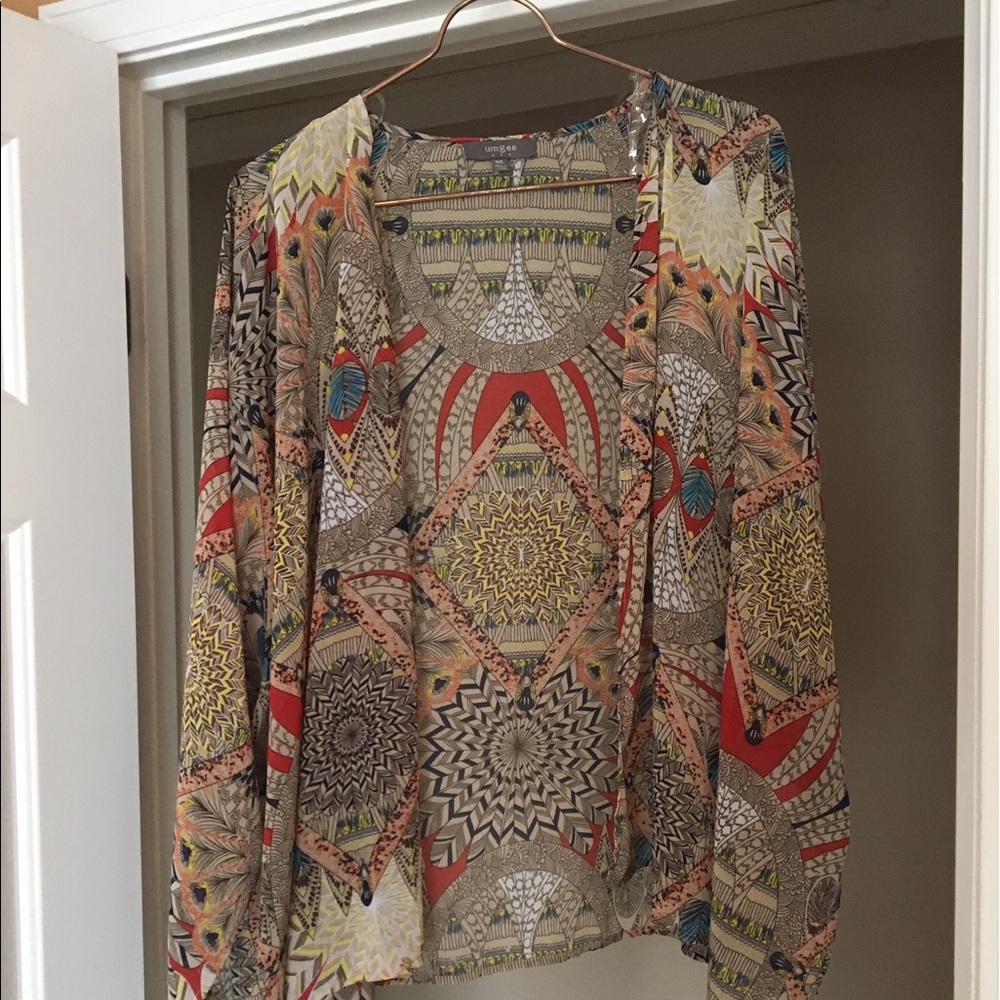 Bohemian kimono rarely worn size medium