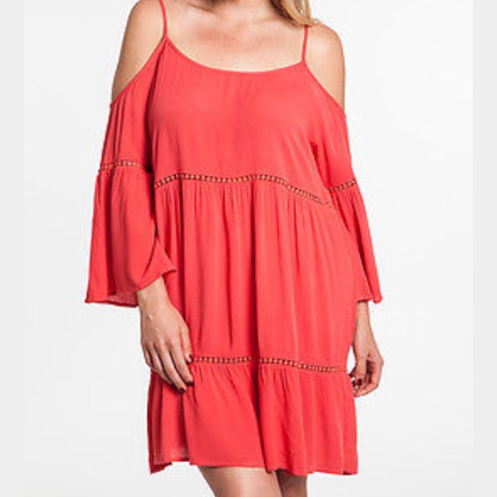Boutique Coral Summer Dress