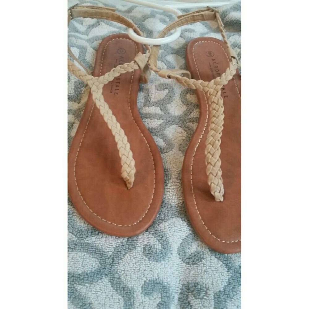 Aeropostale sandals!