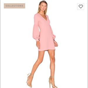 Alexis Ellena ash pink dress