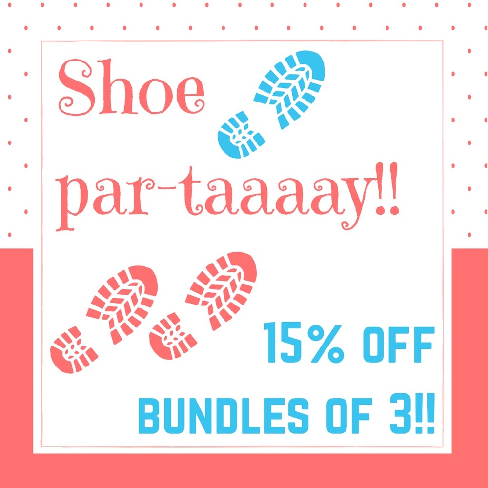 15% off bundles of 3!!