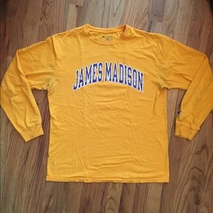 James Madison University Yellow Long Sleeve