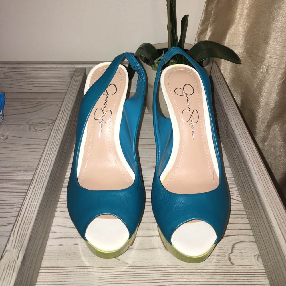 Jessica Simpson Slingback Platform Pumps