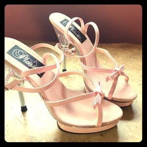 Pink heels