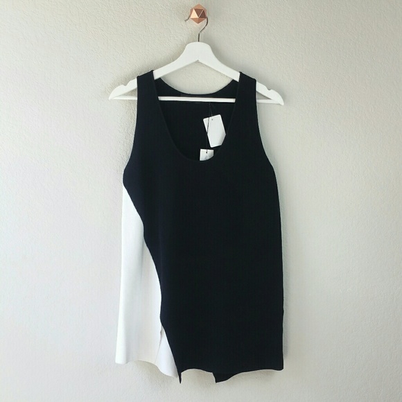 PROENZA SCHOULER asymmetric colorblock tank - Picture 3 of 6