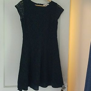 Green lace Ann Taylor Loft dress