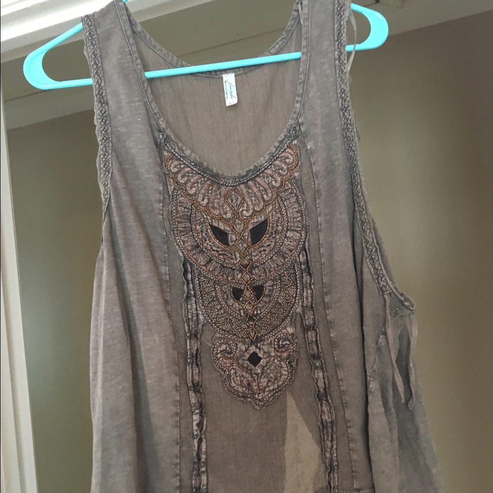 Open Back Free People Tank