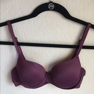 Super Soft Maroon Bra