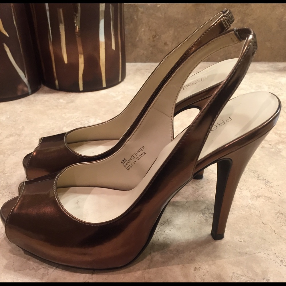 Bronze Very High Heel