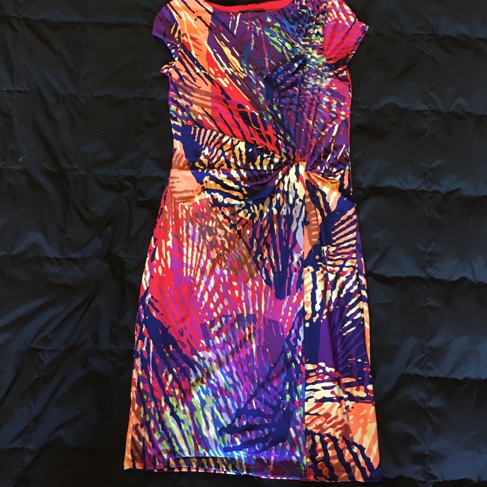 Ellen Tracy print dress