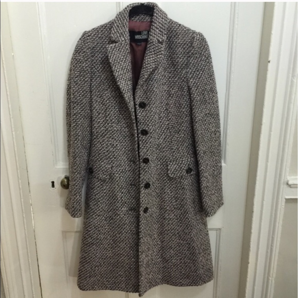 Love Moschino wool coat