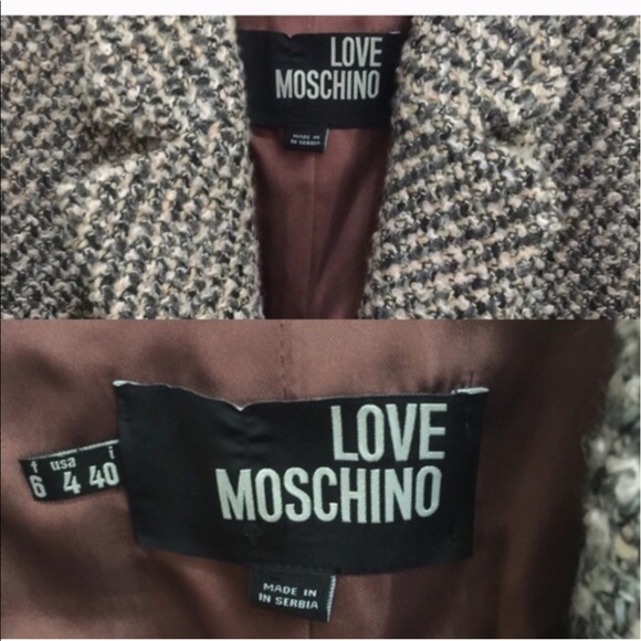Love Moschino wool coat - Picture 3 of 4